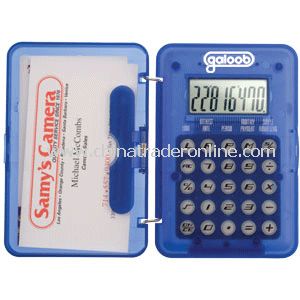 Amortization Calculator Business Card Holder