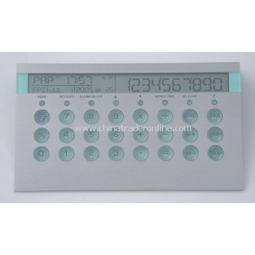 DELUXE CALCULATOR CLOCK