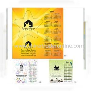 Star Frame Calendar Magnet from China