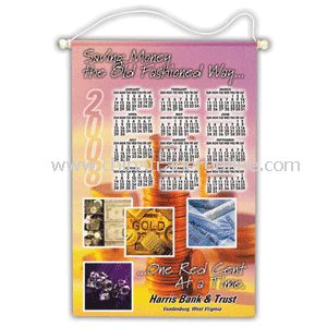 Large Calendar 4-Color Process from China