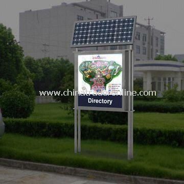 Solar Outdoor Light Box Sign