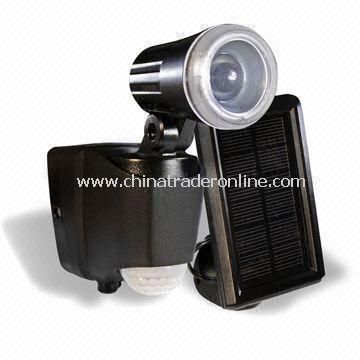 Solar Sensor Light with 1W LED Light and 12m Sensor Semi-diamete in Outdoor Light from China