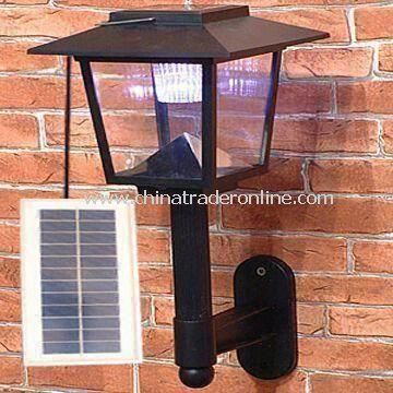 Solar Wall Lamp/Outdoor Light with 3.6V/1900mAh Battery Lifespan from China