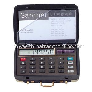 MINI TRAVELER WITH CALCULATOR from China