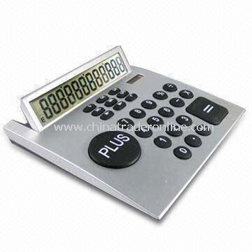 12 Digit Desktop Calculator with AG10 Battery