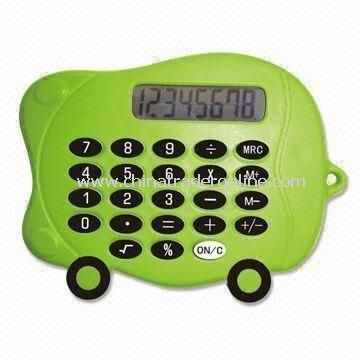 Promotional Handheld Mini Calculator in Car Shape from China