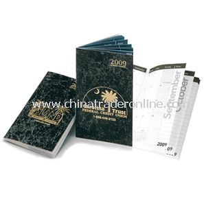 Marble Elegance Monthly Planner