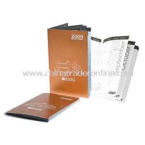 Metallic Colors Monthly Planner from China