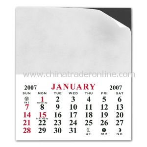 Magnetic Add-a-Business Card with Calendar