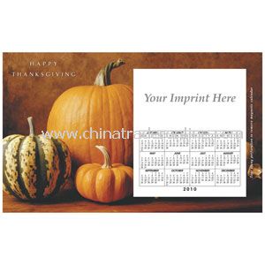 Perfed Postcard Thanksgiving Pumpkin