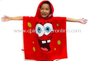 Bath Poncho Towel from China