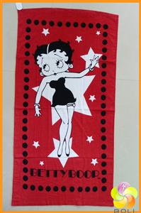 Betty boop beach towels