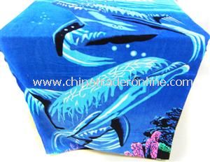 Dolphins Beach Towel from China
