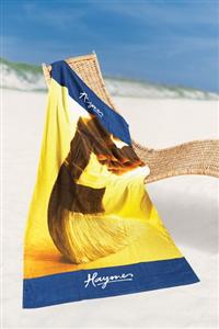 Fiber Reactive Print Beach Towels