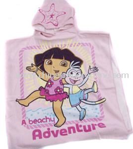 Hooded Ponchos Towel from China