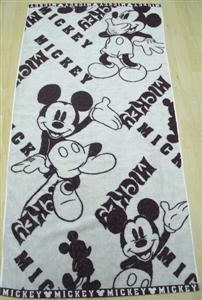 Jacquard bath towel