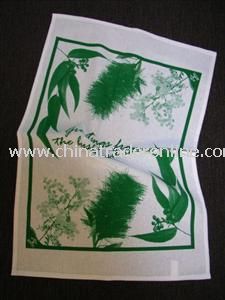 Screen Printed Tea Towel from China