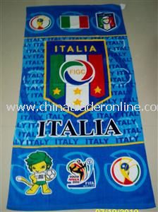 Sports beach towels