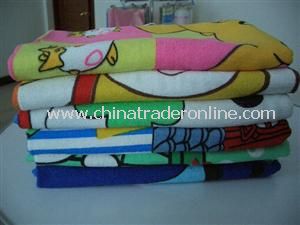 Velour Beach Towels from China