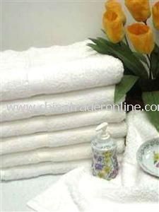 White Bath Towel