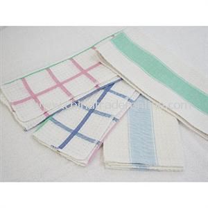 Yarn-Dyed Tea Towels from China