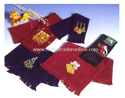 Embroidery  towels F1 from China