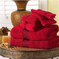 High quality red towel
