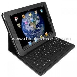 KeyCase iPad Folio Deluxe with Bluetooth Keyboard - Black