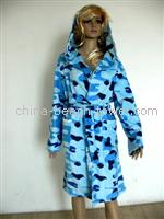 microfiber bath robe from China