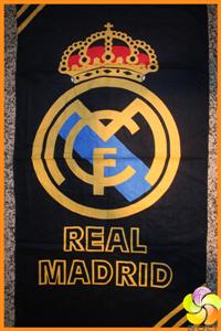 Real madrid foot club beach towel from China