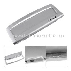 Silvery Plastic USB Cradle Charging Charger Stand Base for Apple iPad