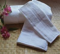 White high quality towel