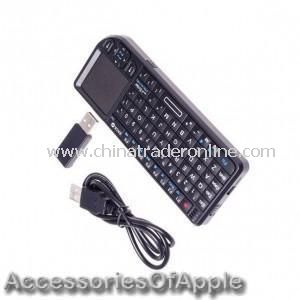 World Most mini 2.4GHz Wireless Rii Mini Keyboard Mouse Presenter Combo