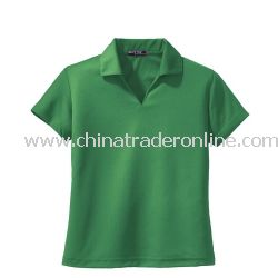 Ladies Dri-Mesh V-Neck Sport Shirt