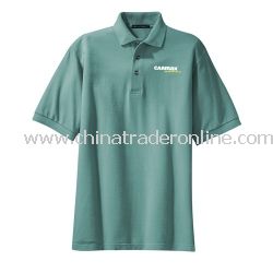 Pique Knit Polo Shirt from China
