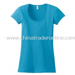 District Threads Junior Ladies 2x1 Scoop Tee