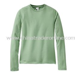 District Threads Junior Ladies Long Sleeve Perfect Weight District Tee from China