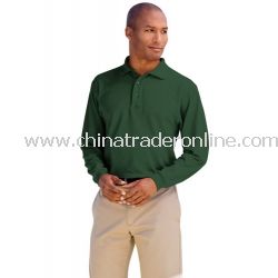 Silk Touch Long Sleeve Sport Shirt from China