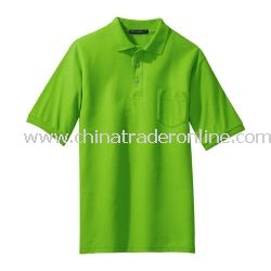 Silk Touch Sport Shirt with Pocket