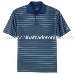 Tiger Woods Dri-FIT Jersey Stripe Sport Shirt