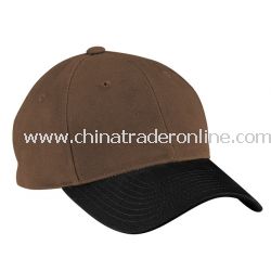 2-Tone Brushed Twill Custom Cap from China