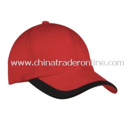 Contrast Stripe Sandwich Bill Custom Cap from China