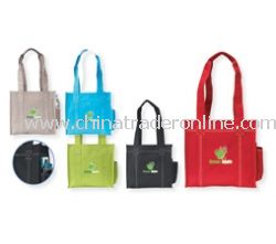 Double Stitch Logo Tote Bag