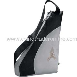 Polypropylene Crescent Sling Promotional Backpack from China