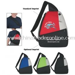 Tri Color Sling Custom Backpack