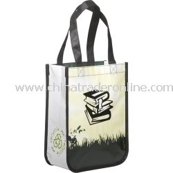 Green Grass Laminated Small Shopper Non Woven Bag