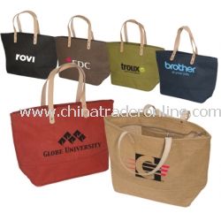 Hamptons Jute Recycled Tote from China