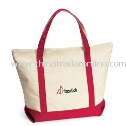 Harbor Cruise Cotton Tote Bag