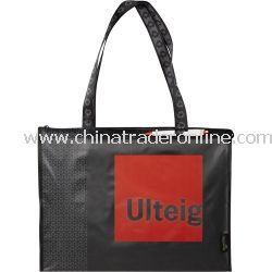 Laminated Loop Zippered Non Woven Bag from China