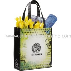 Laminated Vintage Collage Non Woven Bag from China